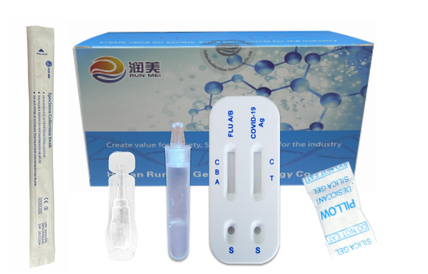 Kit de prueba de antígeno SARS-COV-2 y gripe A+B aprobado por CE
