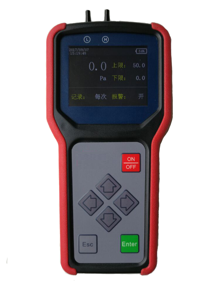 Modelo DP-40 Medidor de presión diferencial digital de mano